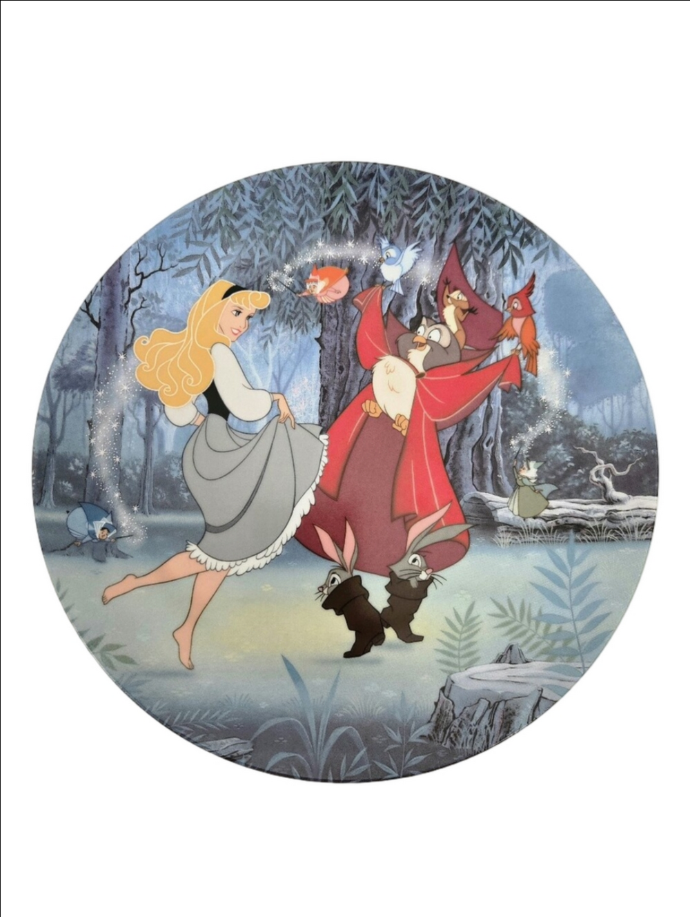 Vintage Disney "Sleeping Beauty" Limited Edition Collectible Plate ~ EUC